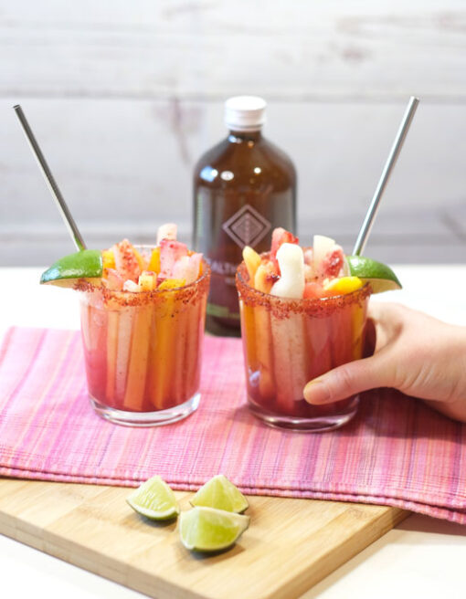 Mexican Style Fruit Cups Healthy Hooch Kombucha