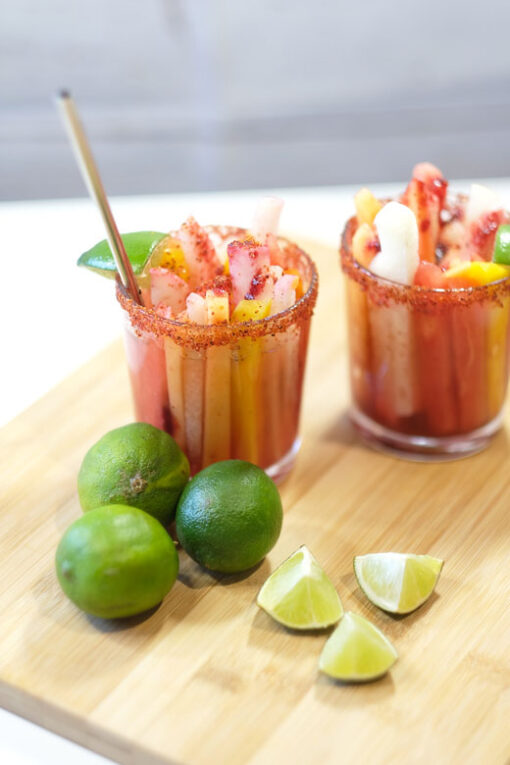 Mexican Style Fruit Cups | Healthy Hooch Kombucha