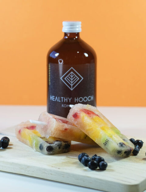 Rainbow Kombucha Popsicles | Healthy Hooch Kombucha